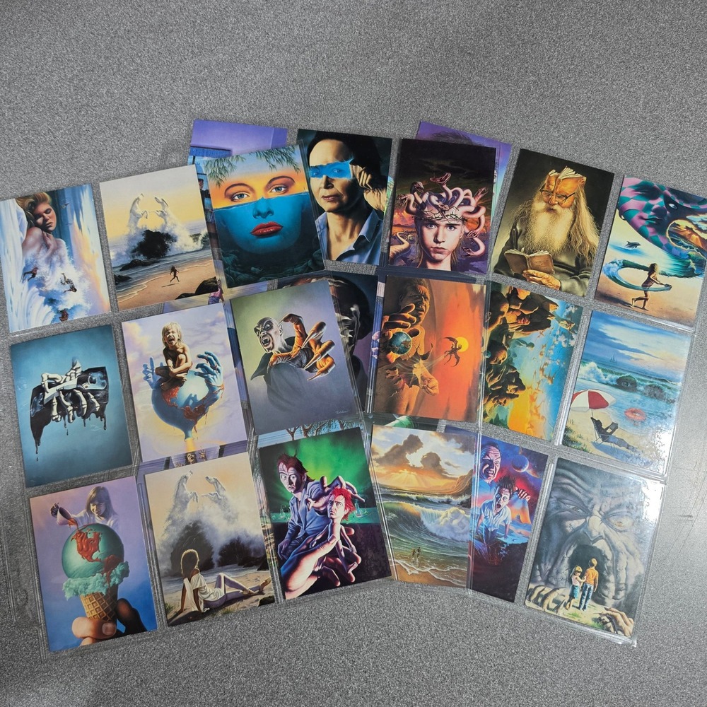 Jim Warren Surrealism Beyond Bizarre‎ Trading Cards Lot 27 1993 Comic Images